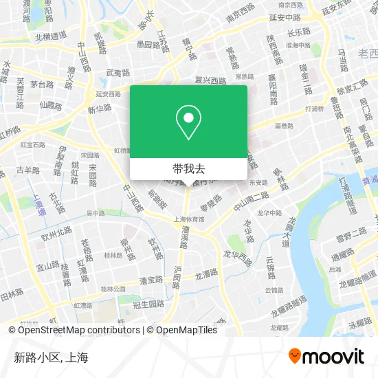 新路小区地图