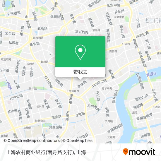 上海农村商业银行(南丹路支行)地图
