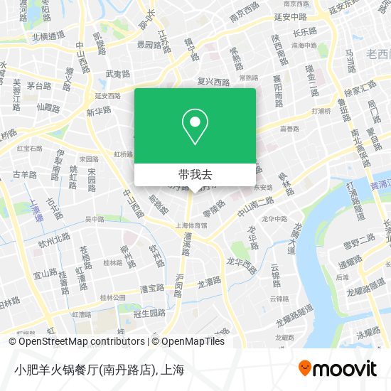 小肥羊火锅餐厅(南丹路店)地图