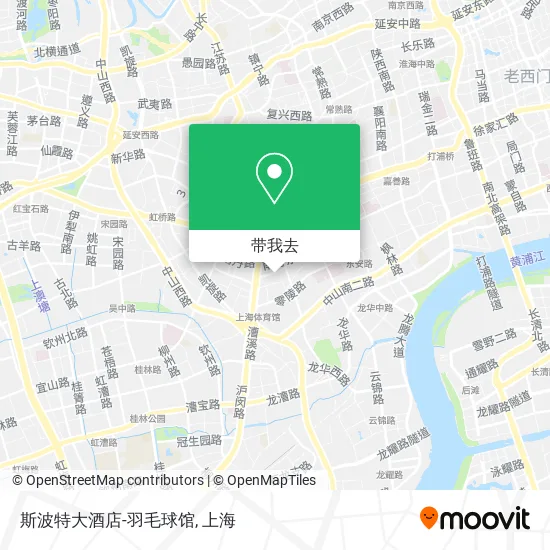 斯波特大酒店-羽毛球馆地图