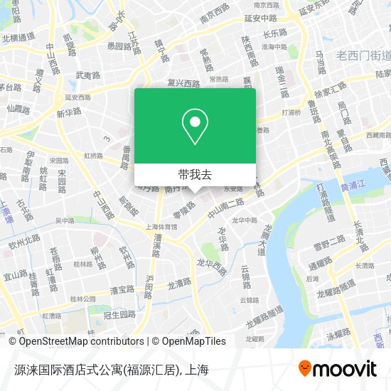 源涞国际酒店式公寓(福源汇居)地图