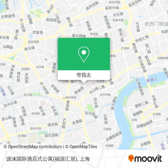源涞国际酒店式公寓(福源汇居)地图