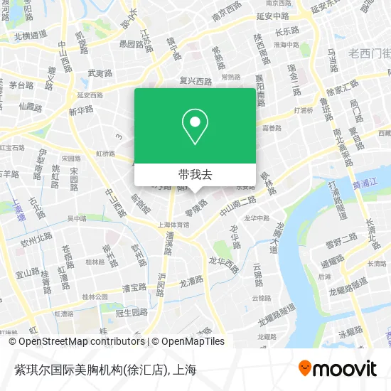 紫琪尔国际美胸机构(徐汇店)地图