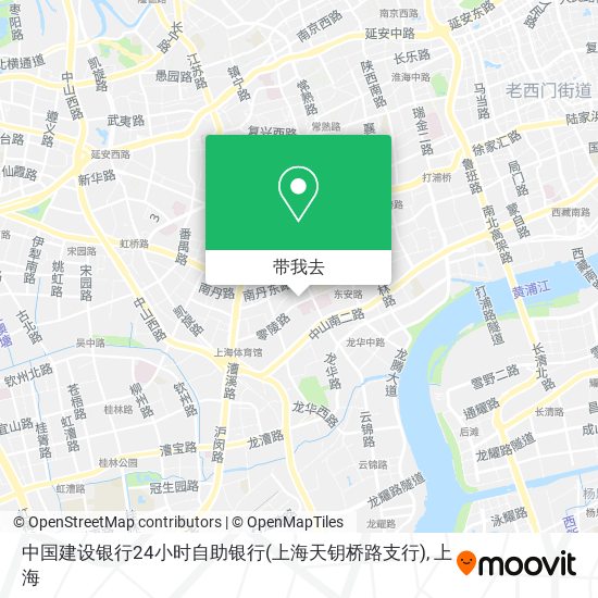 中国建设银行24小时自助银行(上海天钥桥路支行)地图
