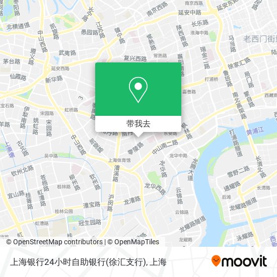 上海银行24小时自助银行(徐汇支行)地图