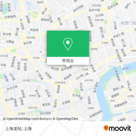 上海老站地图