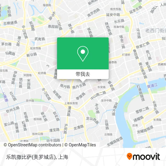 乐凯撒比萨(美罗城店)地图