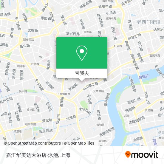 嘉汇华美达大酒店-泳池地图