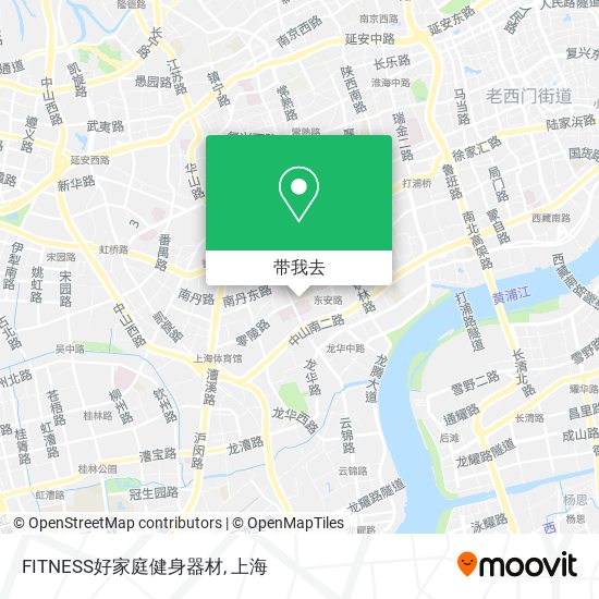 FITNESS好家庭健身器材地图