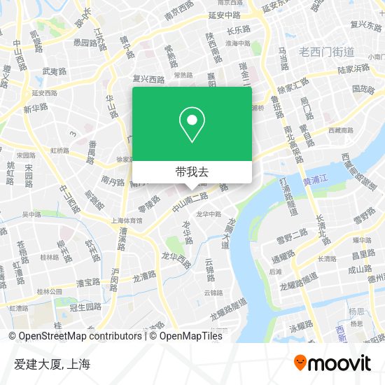 爱建大厦地图