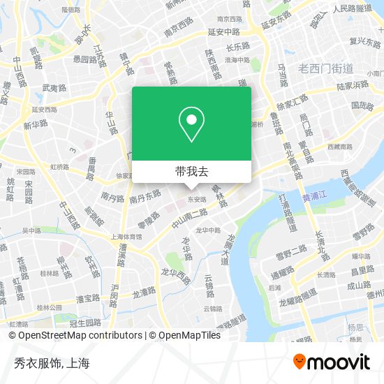 秀衣服饰地图