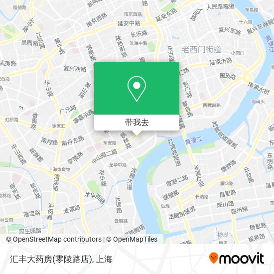 汇丰大药房(零陵路店)地图