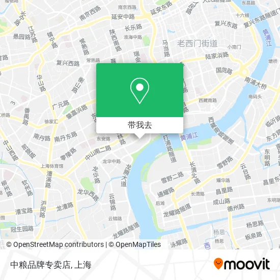 中粮品牌专卖店地图
