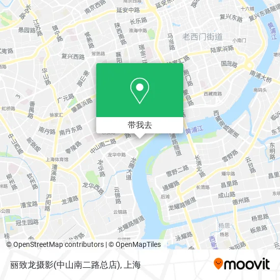 丽致龙摄影(中山南二路总店)地图