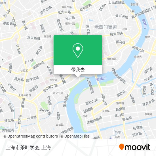 上海市茶叶学会地图