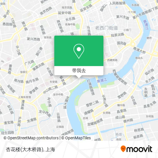 杏花楼(大木桥路)地图