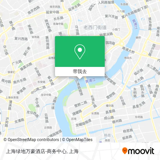 上海绿地万豪酒店-商务中心地图