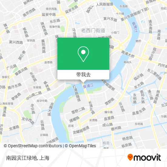 南园滨江绿地地图