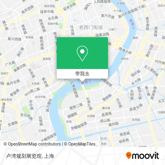 卢湾规划展览馆地图