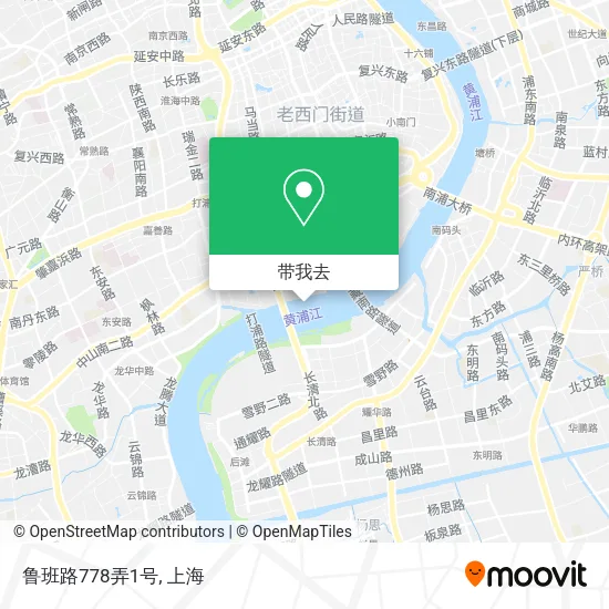 鲁班路778弄1号地图