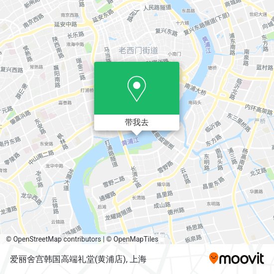 爱丽舍宫韩国高端礼堂(黄浦店)地图