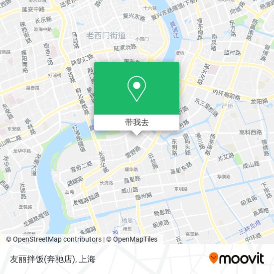 友丽拌饭(奔驰店)地图
