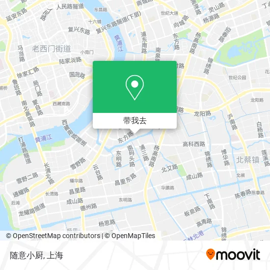 随意小厨地图