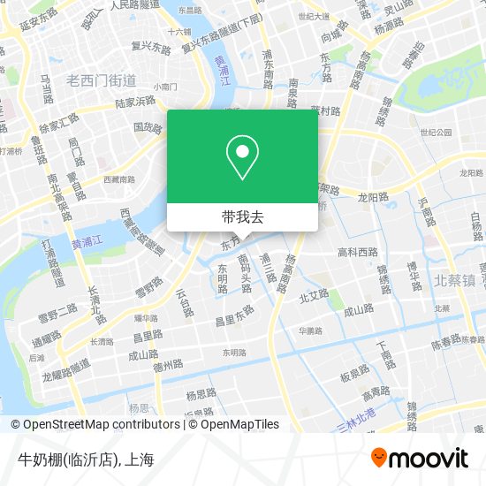 牛奶棚(临沂店)地图