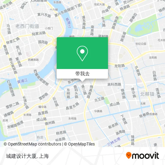 城建设计大厦地图