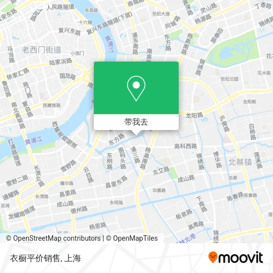 衣橱平价销售地图
