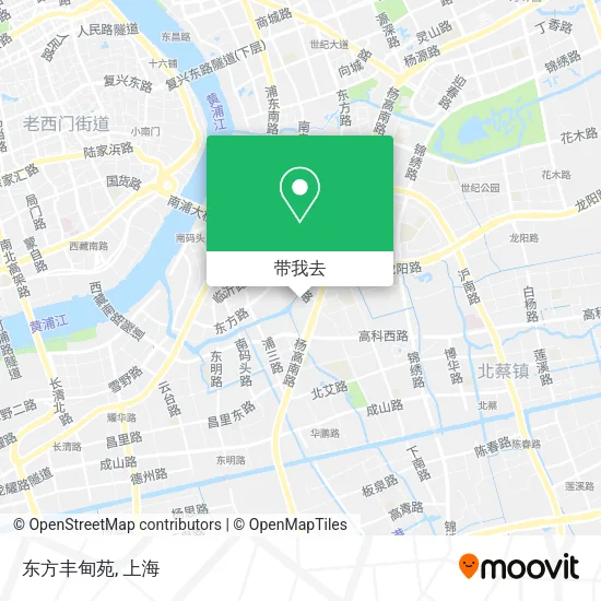 东方丰甸苑地图