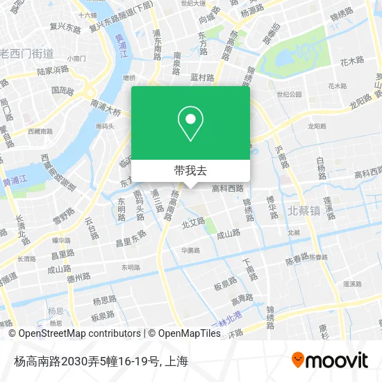 杨高南路2030弄5幢16-19号地图