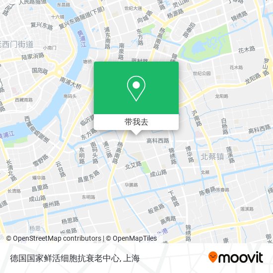 德国国家鲜活细胞抗衰老中心地图