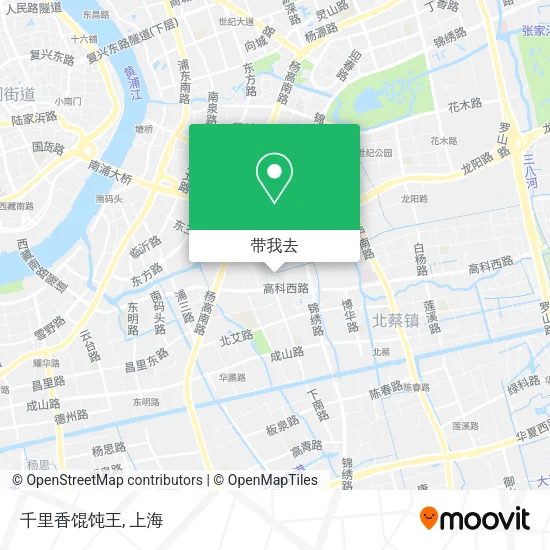 千里香馄饨王地图