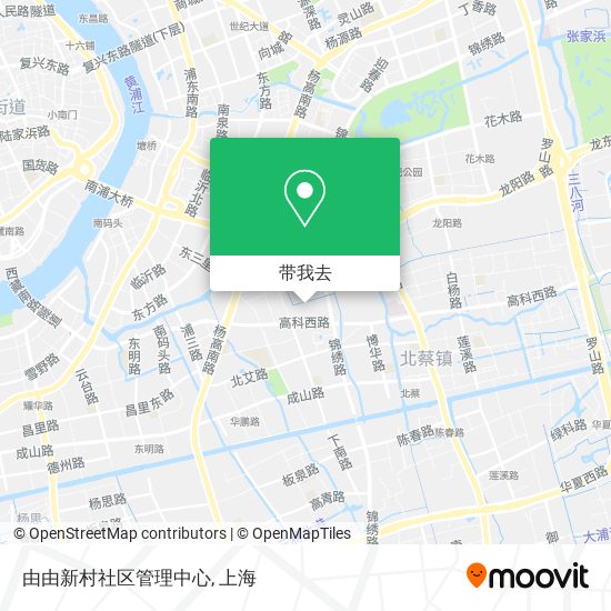 由由新村社区管理中心地图