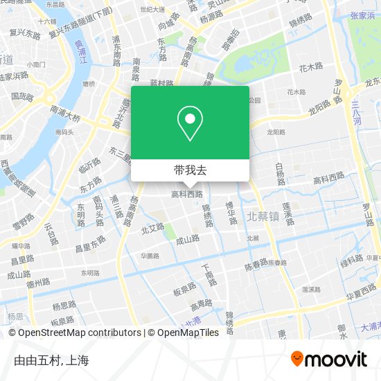 由由五村地图