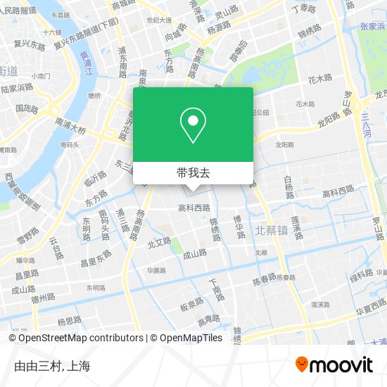 由由三村地图