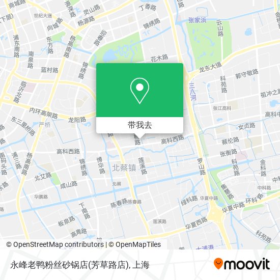 永峰老鸭粉丝砂锅店(芳草路店)地图
