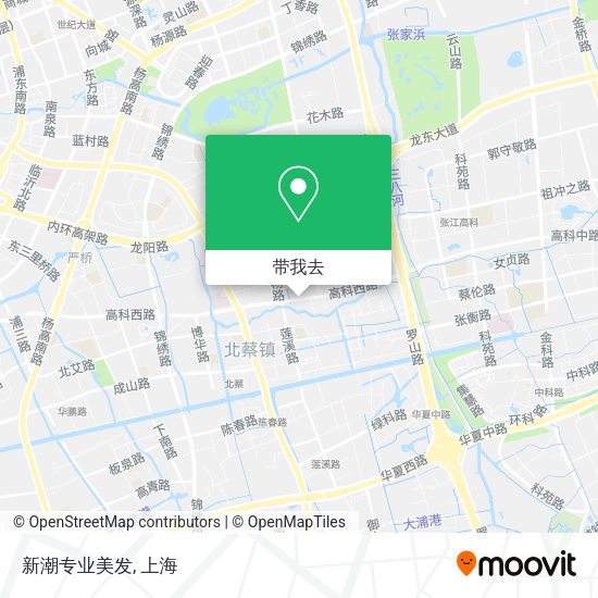新潮专业美发地图