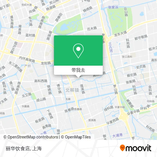 丽华饮食店地图