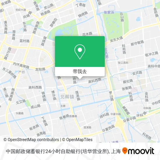 中国邮政储蓄银行24小时自助银行(培华营业所)地图
