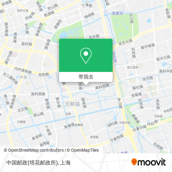 中国邮政(培花邮政所)地图
