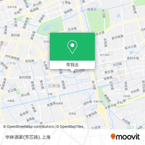 华林酒家(芳芯路)地图