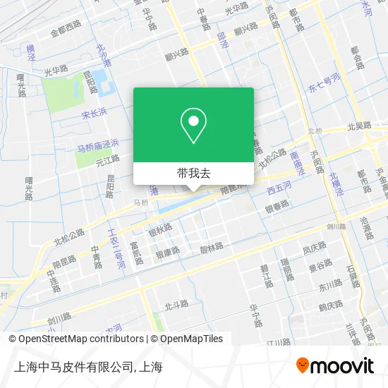 上海中马皮件有限公司地图