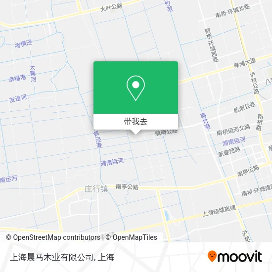 上海晨马木业有限公司地图