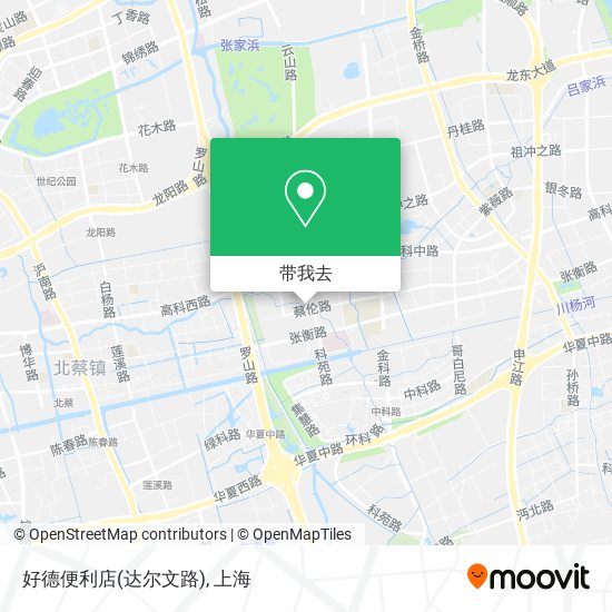 好德便利店(达尔文路)地图