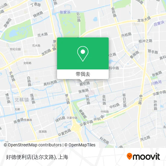 好德便利店(达尔文路)地图