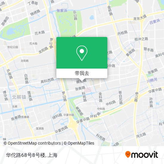 华佗路68号8号楼地图