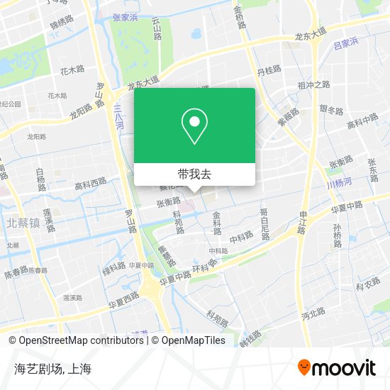 海艺剧场地图