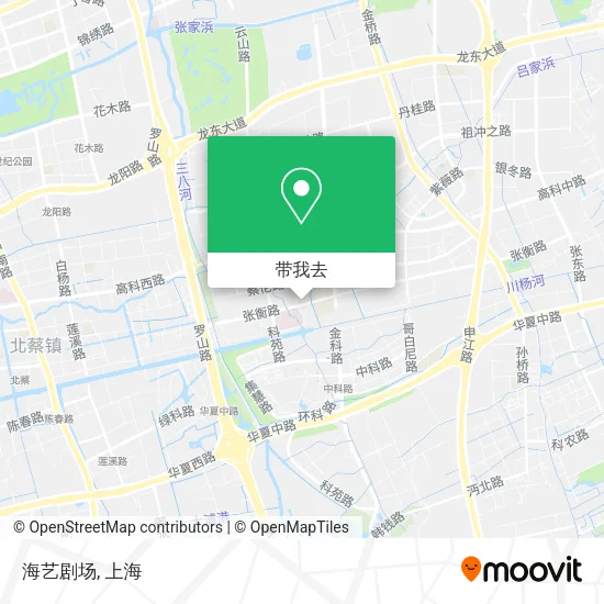 海艺剧场地图